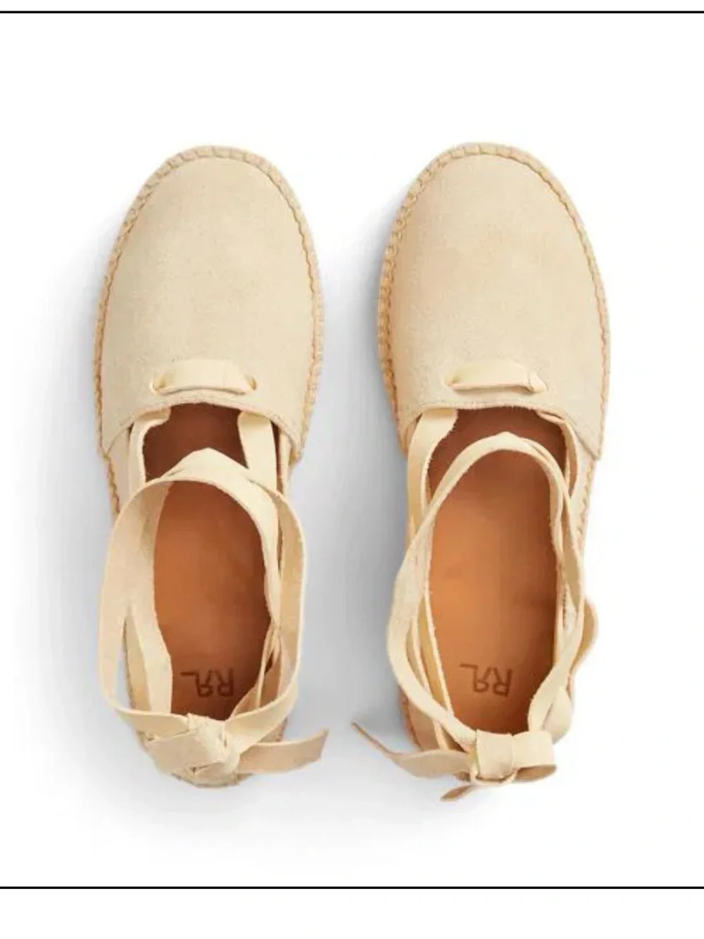Ralph Lauren RRL Suede Lace-Up Espadrille